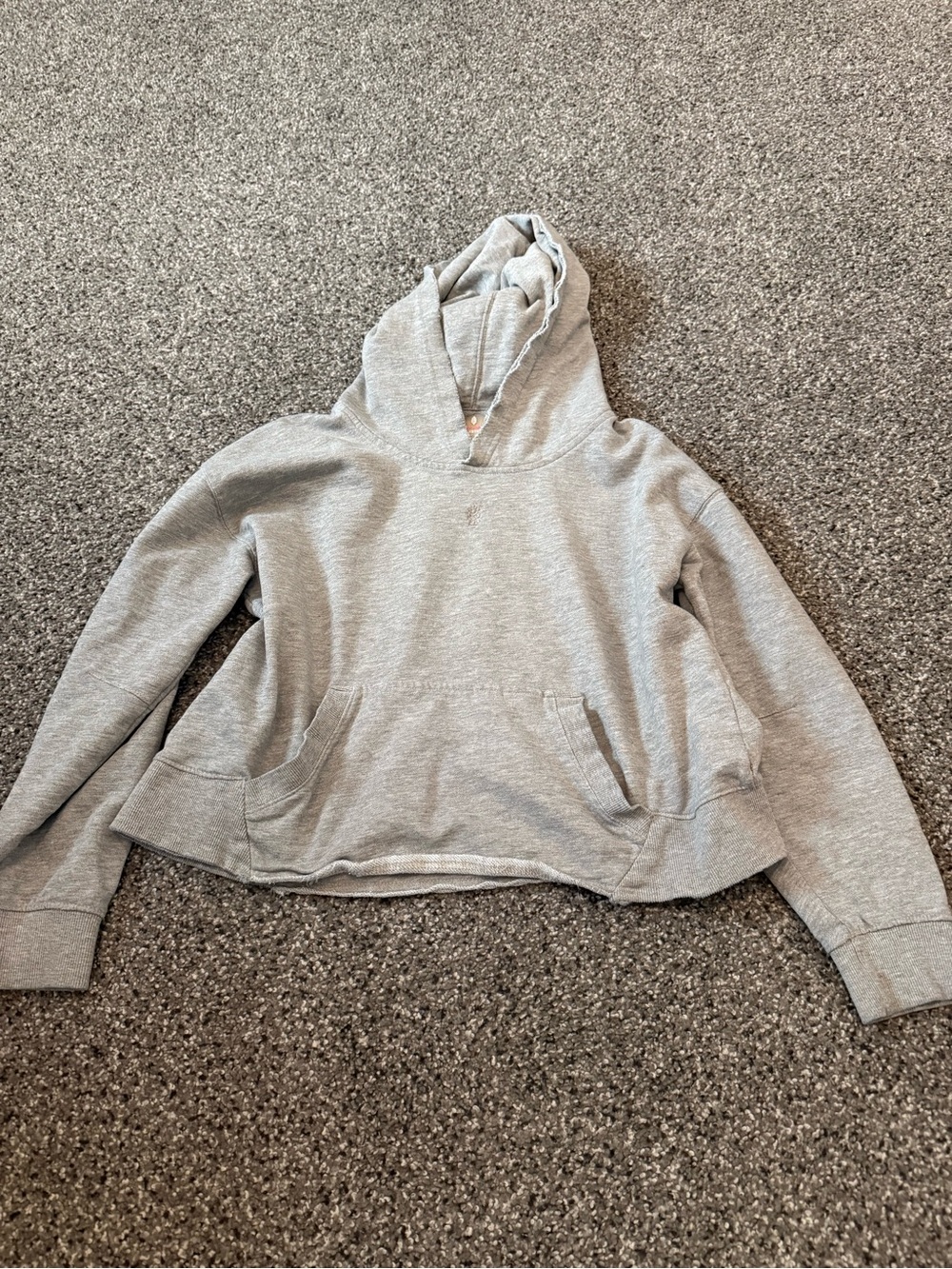 FP Movement by Free People Light Gray Pullover Hoodie
